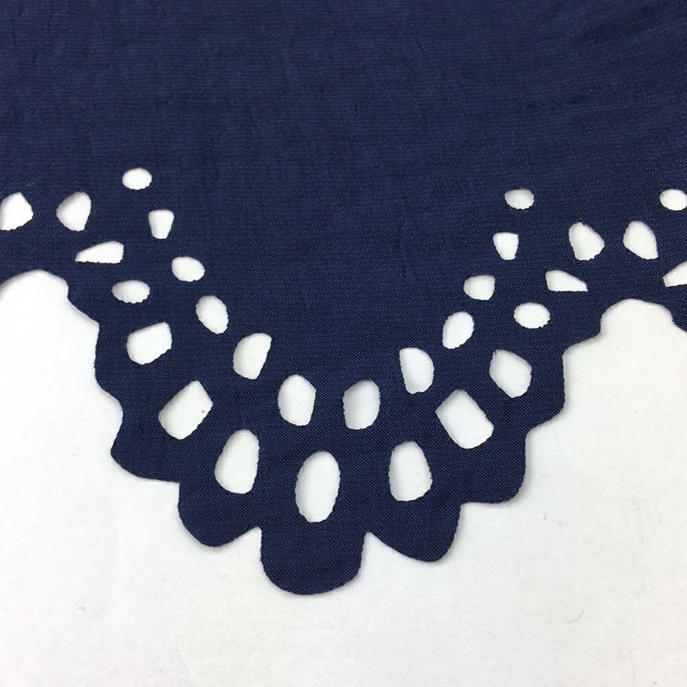 New Long sleeved wash satin v-neck top with cutout - Picture 5 of 10